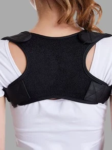 1入組素色肩帶 - 黑色 - 查看 2