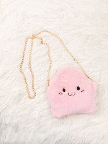 Kids Cartoon Chain Novelty Bag - Pink - View 1