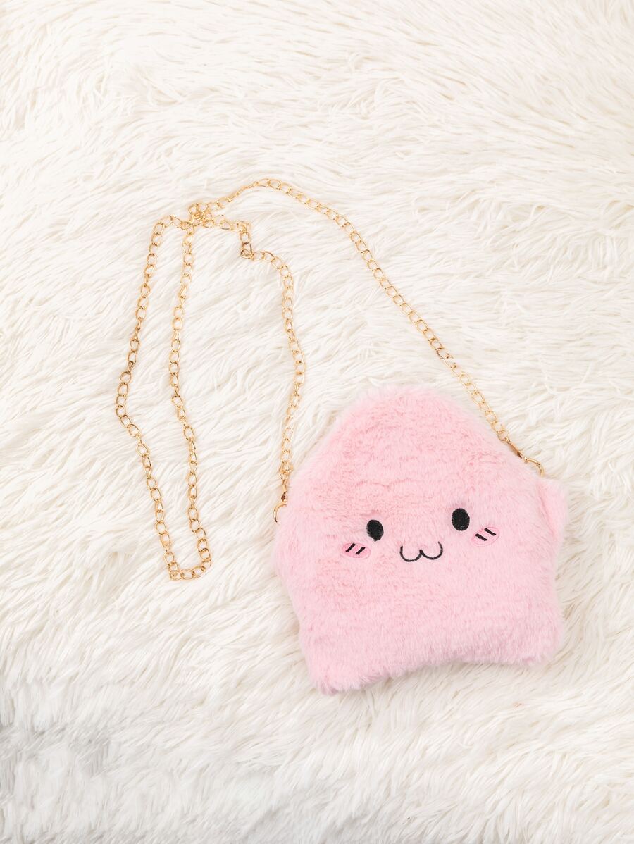 Kids Cartoon Chain Novelty Bag - Pink - View 1