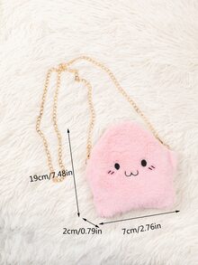 Kids Cartoon Chain Novelty Bag - Pink - View 5