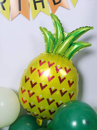 1入組鳳梨形狀小氣球