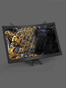 Mobile Phone Screen Amplifier Mobile Phone Extension Mirror Mobile Phone Holder - Black - View 2