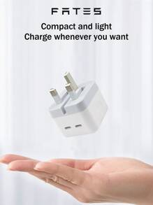 1入組35W雙端口充電頭 - 白色 - 查看 7