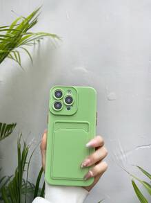 Plain Phone Case With Card Slot