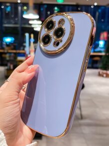 Plain Phone Case - Blue - View 3