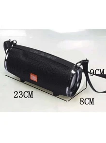 1pc Portable Wireless Speaker - Black - View 5