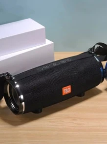 1pc Portable Wireless Speaker - Black - View 2