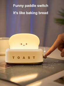 1入組麵包設計檯燈 - 黃色 - 查看 4