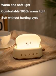 1入組麵包設計檯燈 - 黃色 - 查看 6