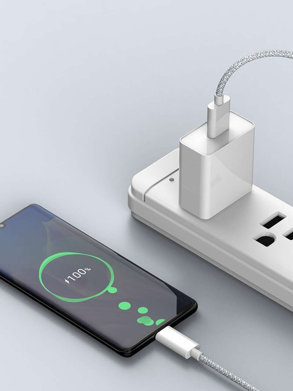 USB C Charger Cable, Fast Charging USB A To USB C Cable Braided USB Type C Cable For IPhone15 Plus/15 Pro Max Samsung Galaxy S23 S22 S21 S20 FE Ultra S10 S9 Note 20 10 A54/ Moto/