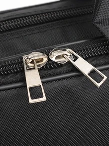 1 pieza Bolso para ordenador pulgada con diseño de etiqueta - Negro - Ver 5