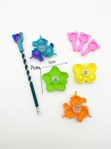 1入組混合圖案隨機鉛筆帽 - 彩色 - 查看 5