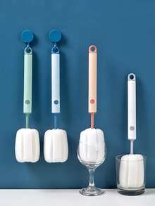 1pc Long Handle Random Color Cleaning Brush - Multicolor - View 6