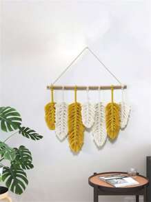 1 pieza Decoración colgante con diseño de pluma - Multicolor - Ver 1