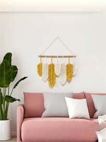 1 pieza Decoración colgante con diseño de pluma - Multicolor - Ver 4