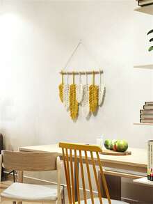 1 pieza Decoración colgante con diseño de pluma - Multicolor - Ver 5