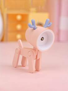 1 pieza Iluminación con dibujos animados con diseño de alce DIY - Rosa - Ver 1