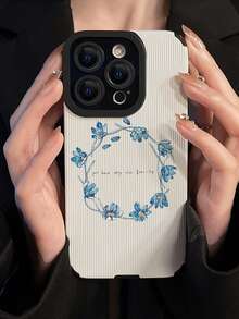Floral Pattern Phone Case - Multicolor - View 1