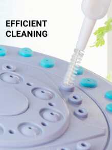 10pcs Plastic Showerhead Cleaning Brush - White - View 5