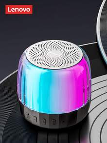 1pc Loa không dây để bàn phát sáng - màu đen - Xem 3