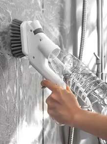 1 set multifuncional Cepillo de limpieza & limpieza Raspador - Blanco - Ver 1