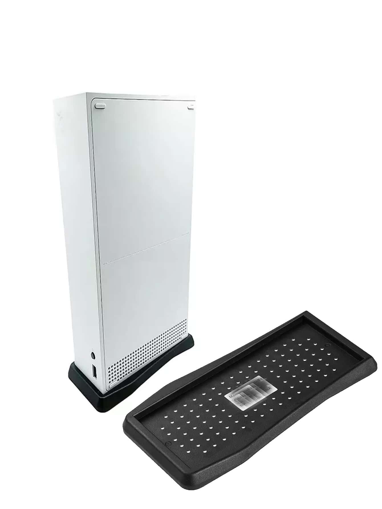 1 pieza minimalista estante compatible con Xbox Serie S/X - Negro - Ver 1