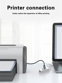 1入組四合一分離器 - 白色 - 查看 3