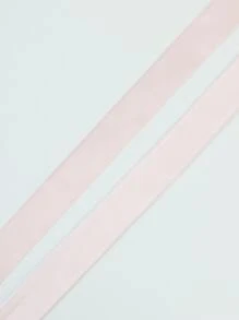 Dây giày dẹt lụa hồng 120cm, thích hợp để trang trí dây buộc giày - Hồng - Xem 4