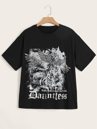 Letter Wings Graphic Tee