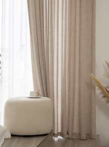 Rèm đơn trơn - Màu be - Xem 2