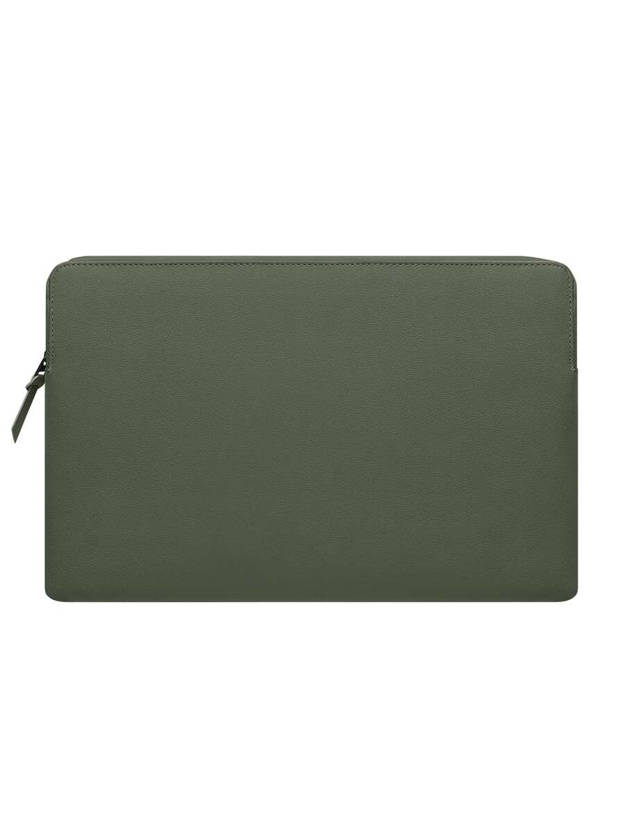 BUBM 1 pieza Bolso para ordenador 13 pulgadas liso - Verde - Ver 1