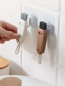 1 pieza Cepillo de limpieza con diseño de oso de dibujos animados de color al azar - Multicolor - Ver 7