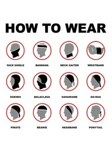 Anyfashion Sun Protective Anti UV 1pc Solid Sun-Protection Neck Gaiter - Grey - View 3