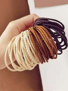 Bộ Của 50 Xoắn ốc Băng tóc In 3 Màu sắc - Nhiều màu - Xem 2