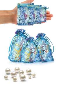 5pcs Coral Pattern Packaging Bag - Multicolor - View 1