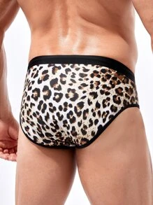 Manfinity Swimmode Men Leopard Knot Waist Swim Brief - Multicolor - View 2