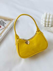 Children Mini Fashionable Princess Handbag, New Style Girls' Small Bag, Handheld - Yellow - View 1