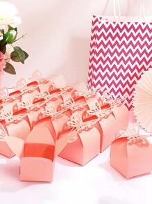 10pcs Butterfly Decor Gift Box - Pink - View 2