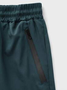 Manfinity Sport Corelite Hombres Shorts deportivos de cintura con cordón - Azul - Ver 5