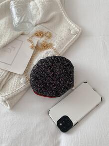 Women Evening Bags glitter Glamor - Hitam - View 6