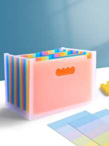 1入組多層文件袋 - 彩色 - 查看 1