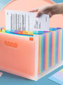 1入組多層文件袋 - 彩色 - 查看 3
