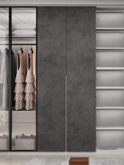 1m/3m Thick Concrete Cement Texture Self Adhesive Wallpaper Home ation, Cabinet, Table, Chair, Room Background Renovation,Renovation Stickers Peel Wand Panels,Wall Paper, Wallpapers, ation Items Refresh Your Home,Rama view 6