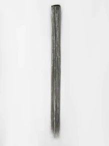 1 pieza Extensión del pelo con clip largo recto sintético - Multicolor - Ver 3