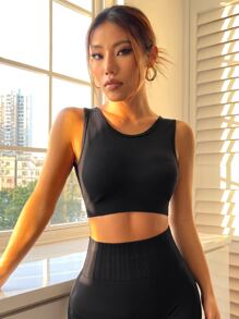 Yoga Sxy Top tank deportivo con abertura de espalda abierta