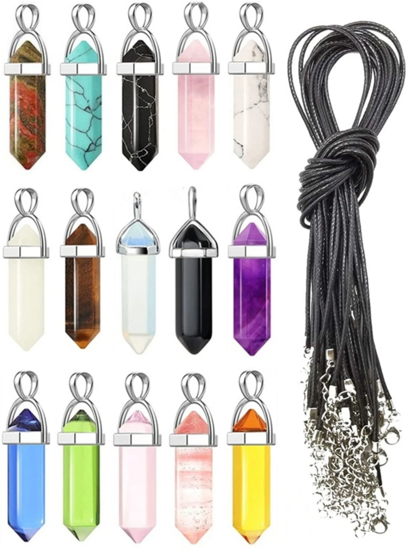 15入組幾何DIY珠寶配飾套裝