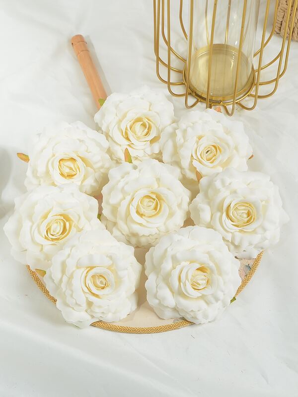 8pcs Artificial Flower Head