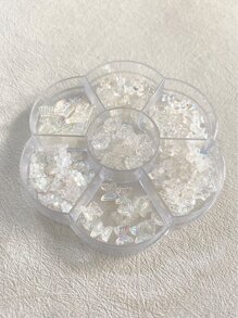 1 盒随机 3D 熊和蝴蝶设计美甲装饰 - 彩色 - 查看 3