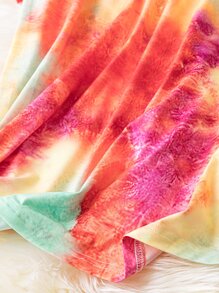 SHEIN LUNE Camiseta de tie dye - Multicolor - Ver 4