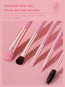 7 Stücke Make-up-Pinsel-Set und 1 Aufbewahrungsbox, hochwertiges Kunsthaar-Lidschatten-Mischpinsel-Set, Kosmetik-Werkzeuge für Gesicht und Augen